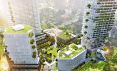 Rendering Westport Village by Andres Wine: A New Era of Urban Living in Port Moody